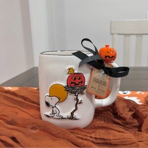 Rae Dunn x Peanuts Spooky Season Mug